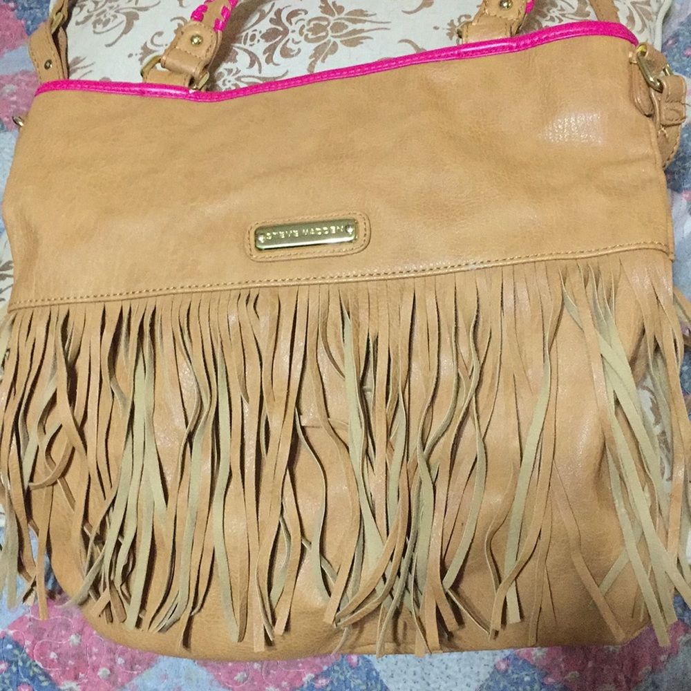 Fringe purse